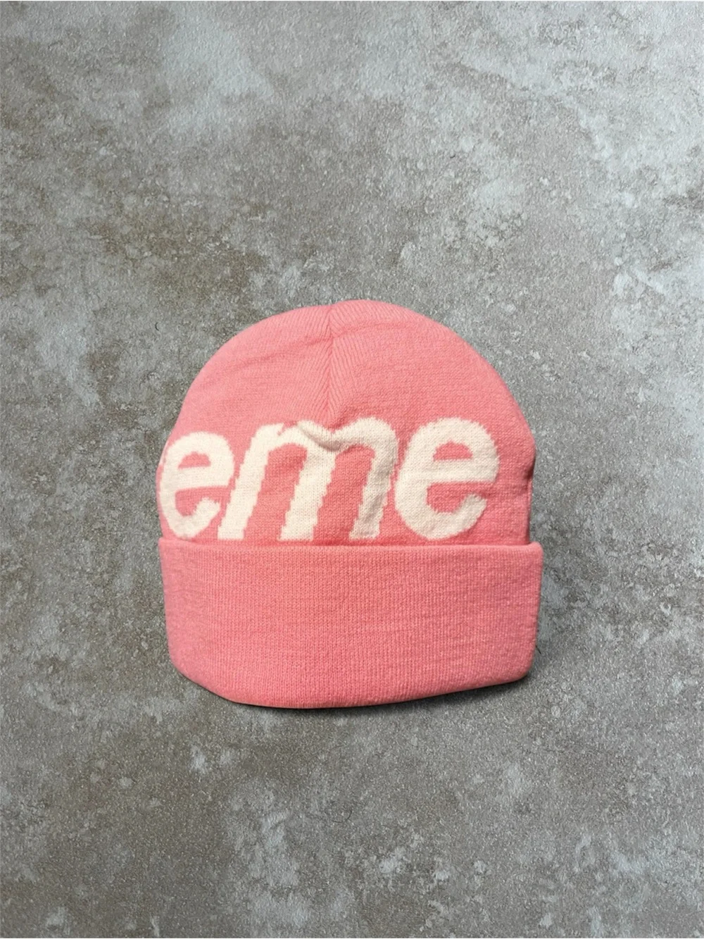 Pink Supreme beanie